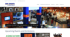 Desktop Screenshot of cdcevents.net